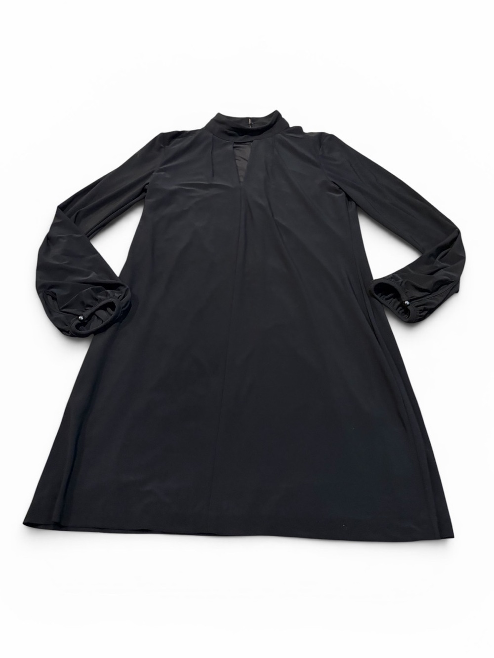 WHBM collared black dress